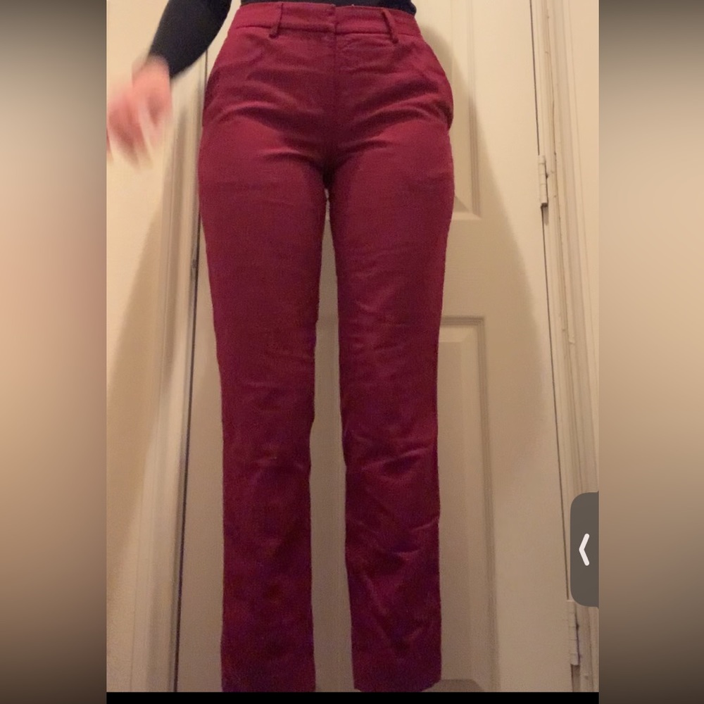 Red Pants, Size 4